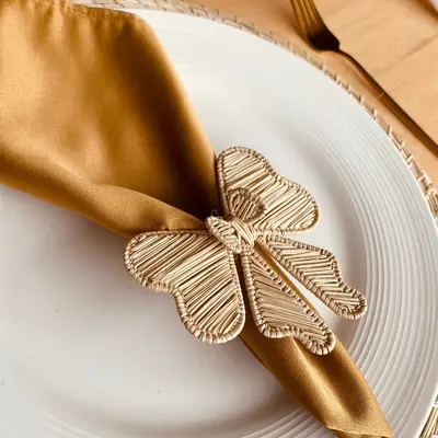 Bow Tie Napkin Holder - Sold by Set | Pack: Pack of 6