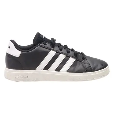 ADIDAS Grand Court 2023 Sneaker Trainers Black Synthetic Boys UK 4.5