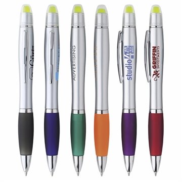 100 Customized Silver Ion Wax Gel Highlighter Pen - No Smear & ...