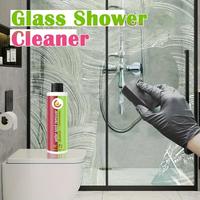 Glass Shower Cleaner, 1 Count Bathroom Glass Cleaner, Household Cleaning Agent for Removing Hard Water Stains, Limescale Remo...