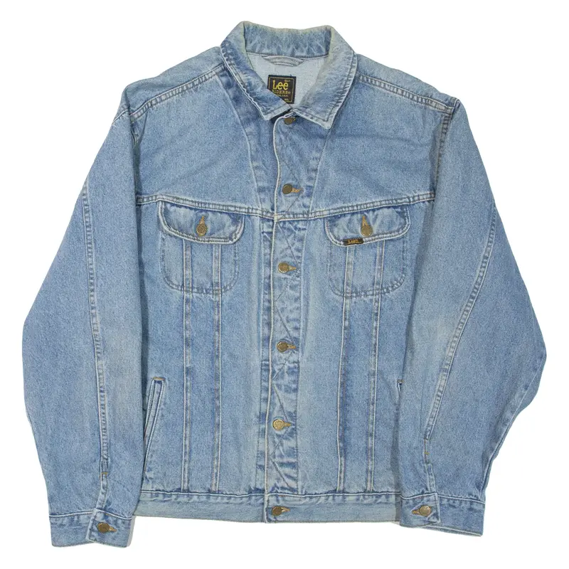 LEE RIDERS Mens Denim Jacket Blue 2XL