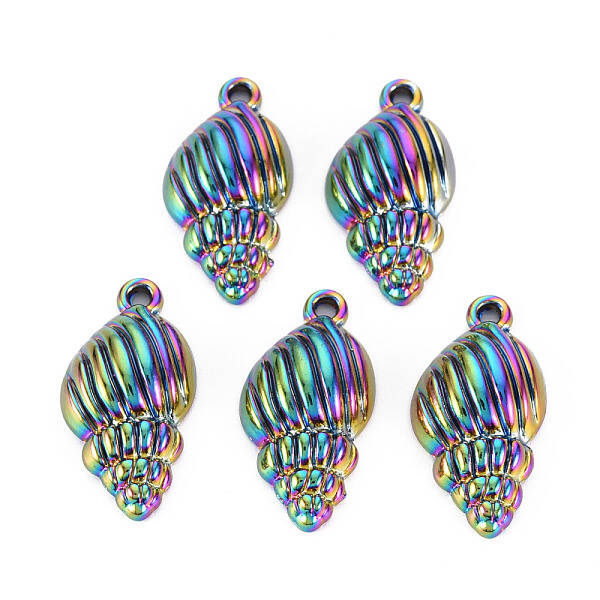 Rainbow Color Alloy Pendants