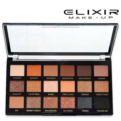 Elixir pro eyeshadow palette mod.a 18 colors