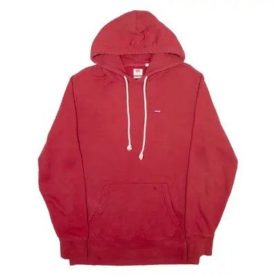 LEVI'S Mens Red Hoodie M