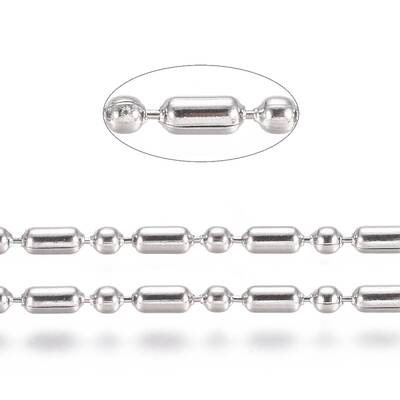 Non-Tarnish 304 Stainless Steel Ball Chains