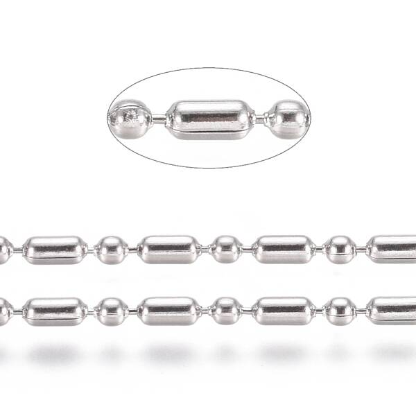 Non-Tarnish 304 Stainless Steel Ball Chains