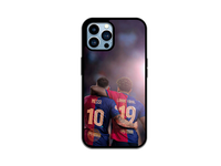 Player Soccer Phone Case Covers Personalized Plastic Design Featuring Messi 10 & Lamine Yanbal 19 Text Shockproof Protection ...