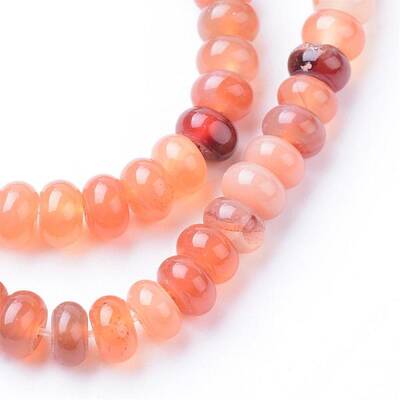 Natural Carnelian Bead Strands