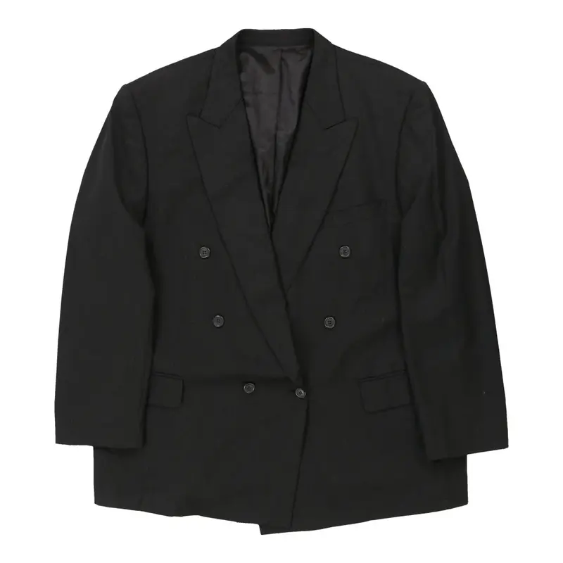 Pierre Balmain Blazer - 3XL Black Wool