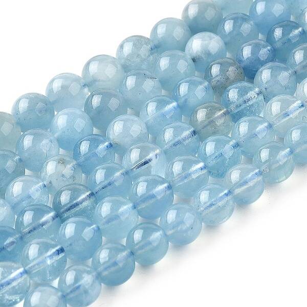 Natural Aquamarine Beads Strands