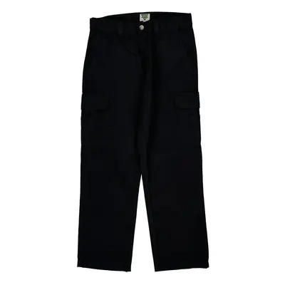Gatts Cargo Trousers - 32W 30L Black Polyester Blend
