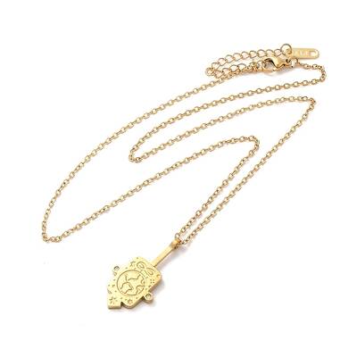 304 Stainless Steel Pandant Necklace for Men Women