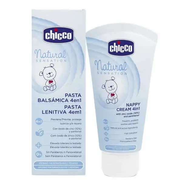 Crema per pannolini Chicco Natural Sensation 4 in 1 100 ml