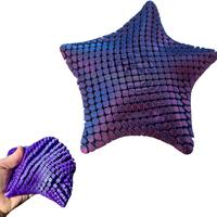 Star Shaped Stress Relief Toy, Colorful Star Shaped Squeeze Toy, Sensory Toy for Adults, Anxiety Relief Toy, Fidget Toy, Adhd...