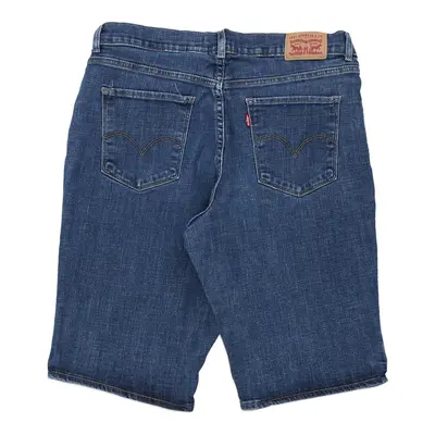 Levis Denim Shorts - 32W 13L Blue Cotton