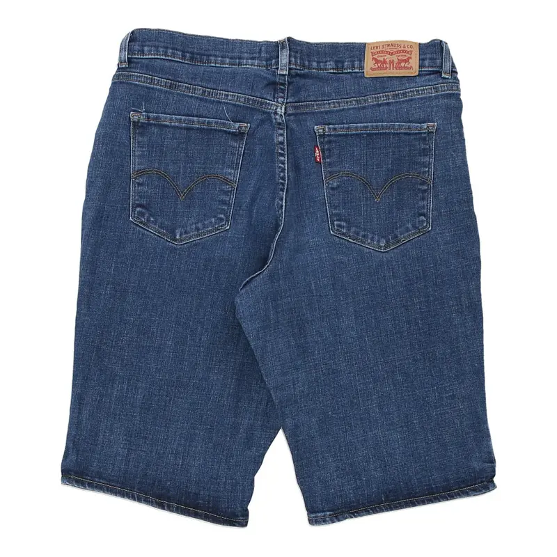 Levis Denim Shorts - 32W 13L Blue Cotton