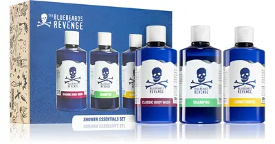 The Bluebeards Revenge Shower Gift Set Essentials Gift pack (for body and hair) for men