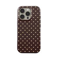 BUrGA Colorful Polka Dot Phone Case for All iPhone - Waterproof Durable Rubber Casing with Shockproof Protection for Women Me...
