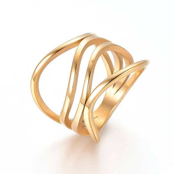Unisex 304 Stainless Steel Finger Rings