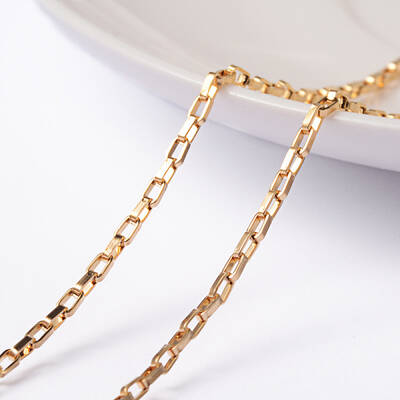 Ion Plating(IP) 304 Stainless Steel Box Chains