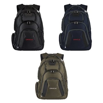 10 Customized Basecamp Concourse Laptop Backpack - TSA Friendly
