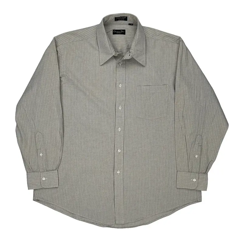 Christian Dior Shirt - XL Grey Cotton