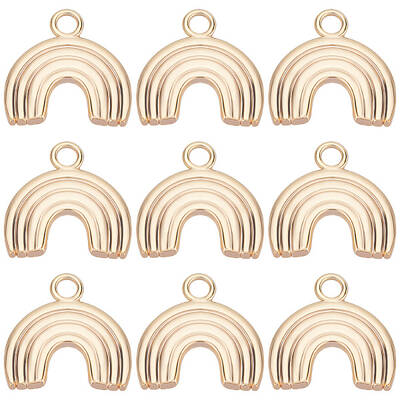 10Pcs Brass Charms