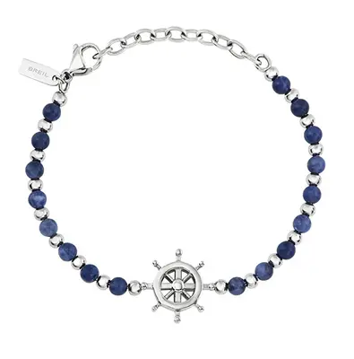 Breil Decent Soundwave Beaded Helmet Bracelet TJ3587