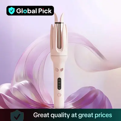 Global Pick Automatic Smart Anti-scald Hair Curler, Electric Rotating Hair Curler, Adjustable Temperature Hair Curling Iron, ...