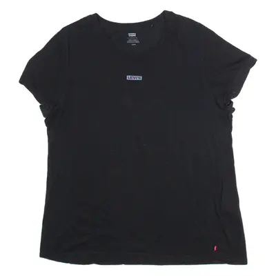 LEVI'S Mens T-Shirt Black L