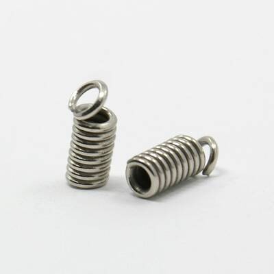 Iron Coil Cord Ends