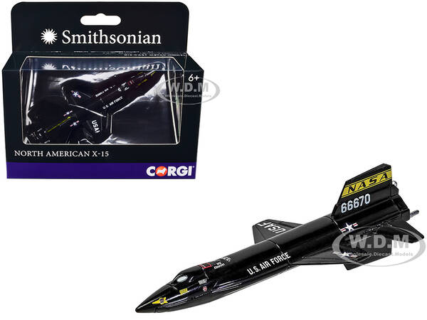 North American X-15 Rocket-Powered Aircraft NASA - US Air Force Smithsonian Series Diecast Model by Corgi