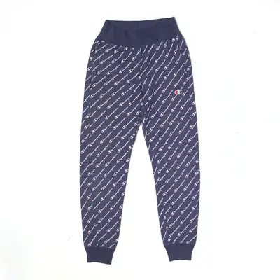 CHAMPION Reverse Weave Joggers Blue Regular Tapered Womens XS W24 L28