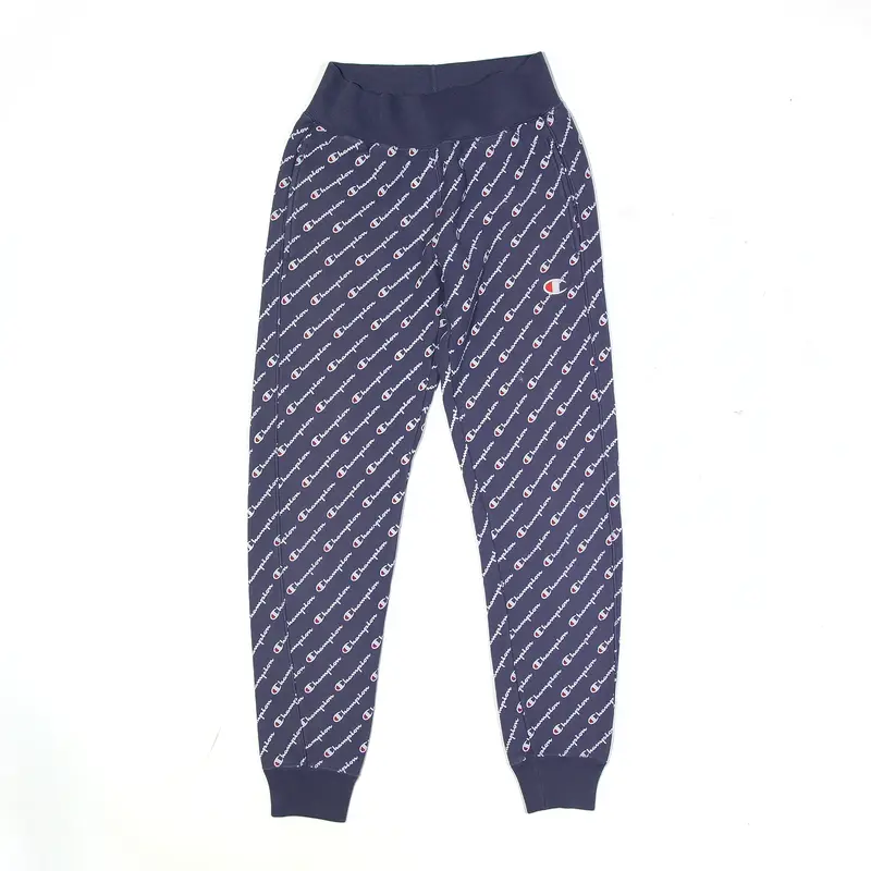 CHAMPION Reverse Weave Joggers Blue Regular Tapered Womens XS W24 L28