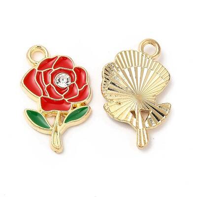 Alloy Enamel Pendants