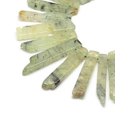 Natural Prehnite Beads Strands