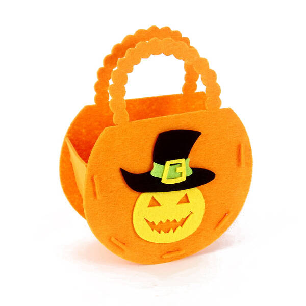 Felt Halloween Candy Bags with Handles