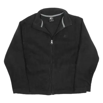 STARTER Fleece Jacket Black Boys L