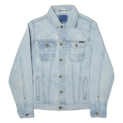 ZARA Denim Jacket Blue Mens S