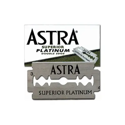 Tukiki Astra Superior Platinum Blades, 5 pieces