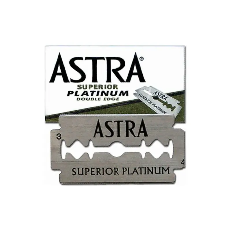 Tukiki Astra Superior Platinum Blades, 5 pieces