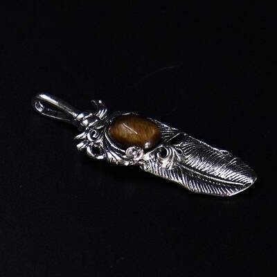 Natural Tiger Eye Big Pendants