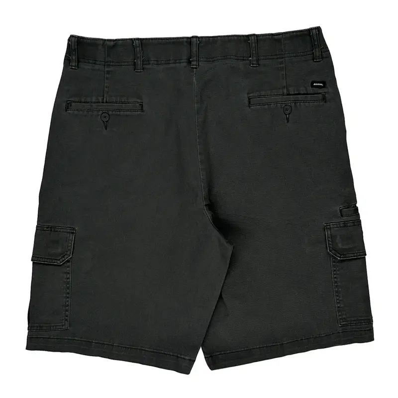 Dickies Cargo Shorts - 37? Waist Black Cotton Blend