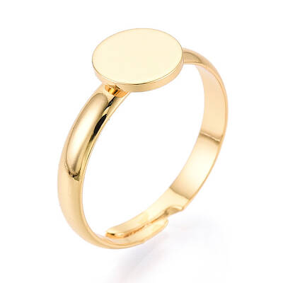 Brass Cuff Ring Findings