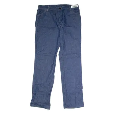 BULWARK Workwear Mens Jeans Blue Regular Straight Raw W38 L37