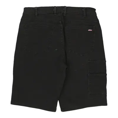 Dickies Shorts - 32W 11L Black Cotton