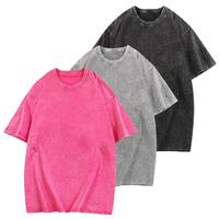 Holafish 3Pcs Men's Cotton T-Shirts Oversized Half Short Sleeves Casual Loose Solid Streetwear Tops,Unisex Retro Street T-Shi...