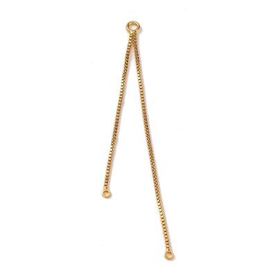 Brass Tassel Box Chain Big Pendants
