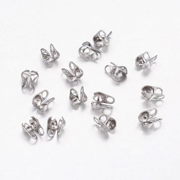 Tarnish Resistant 304 Stainless Steel Bead Tips