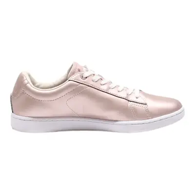 LACOSTE Sneaker Trainers Pink Leather Womens UK 5